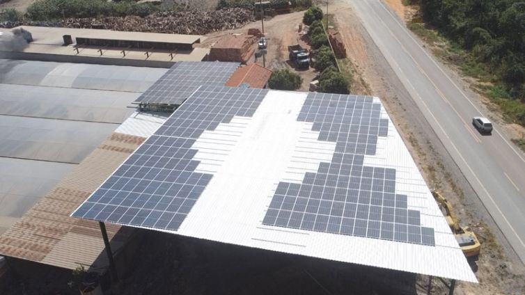 Energia Solar em Papagaios - MG - Cerâmica Alves - Solar Power Energy