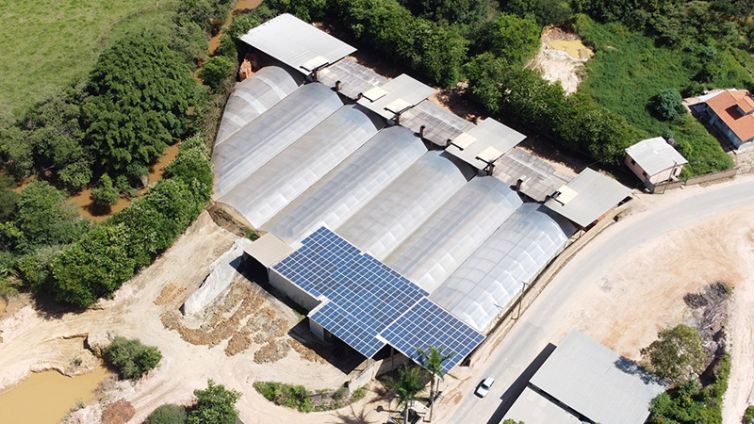 Energia Solar em Rio Manso - Cerâmica São Lucas - Solar Power Energy