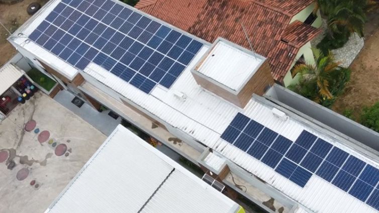 Energia Solar para Posto de Gasolina - Igaratinga - MG - Solar Power Energy - Autoposto Antunes