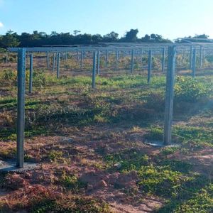 Início do projeto - Usina solar da EXE ENERGIA em Araçuaí – MG